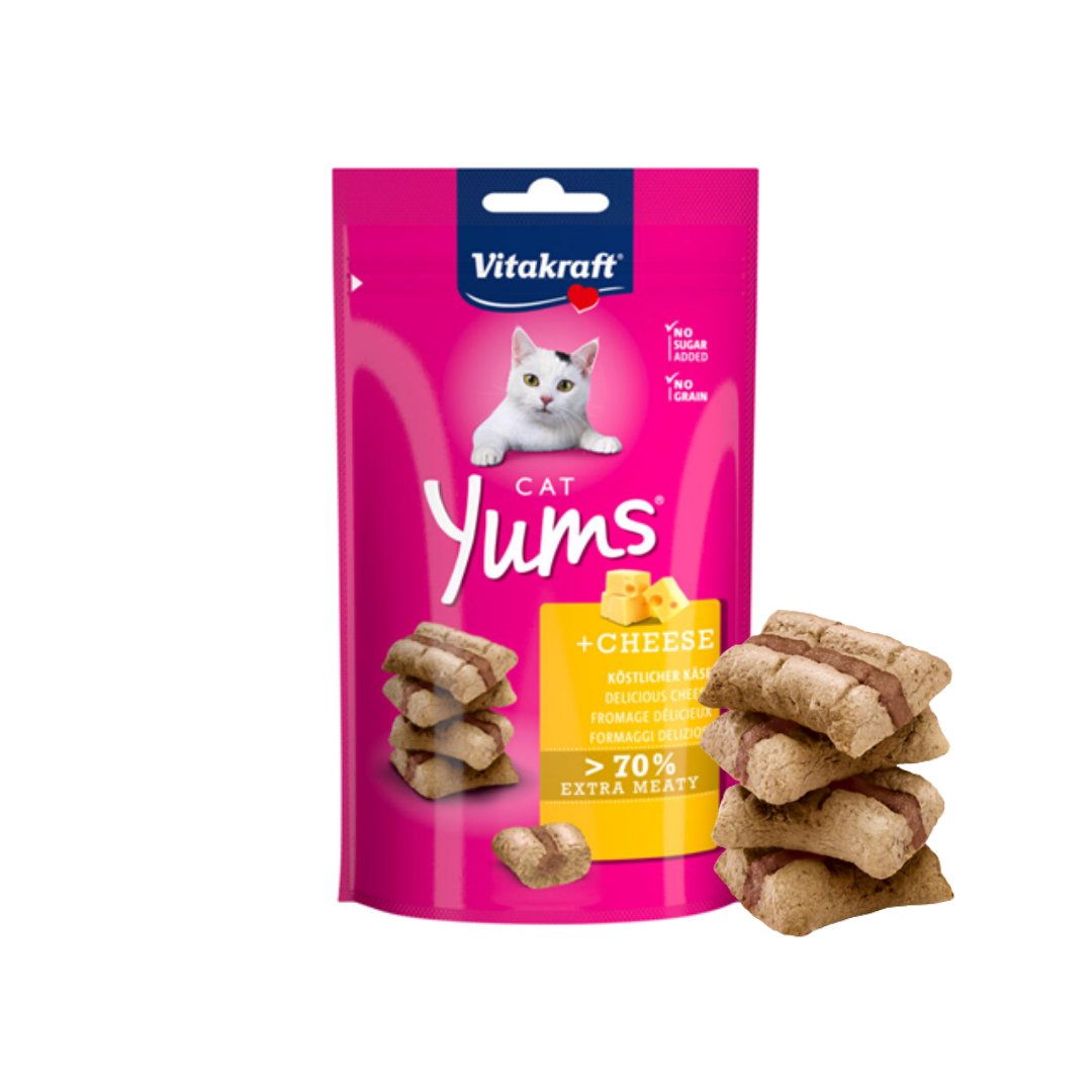 Vitakraft Cat Yums – Cheese (40g)